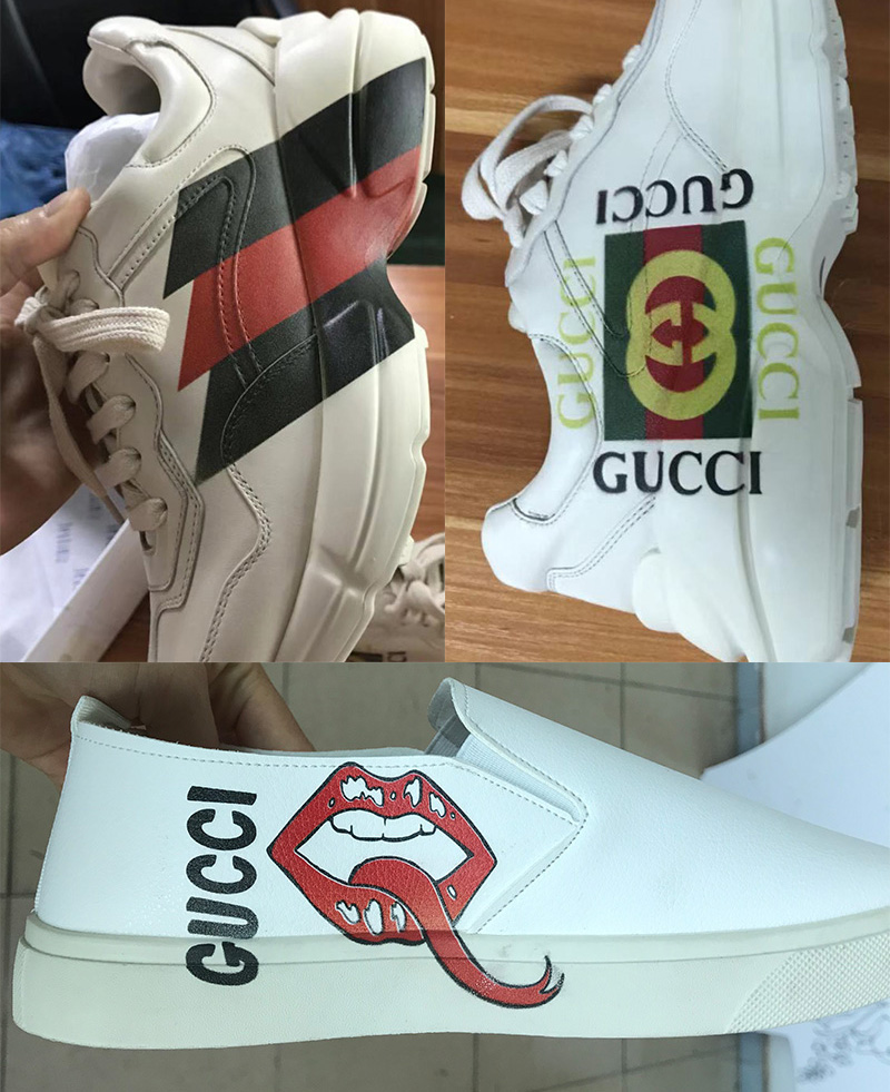 女生平板鞋使用龍潤LR-2513打樣效果圖